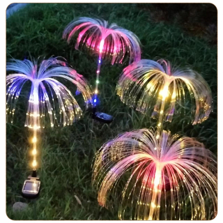 Solárna lampa, 75 cm, 2 ks.
